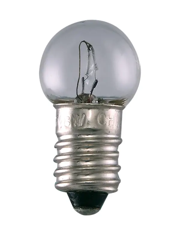 8 Watt Miniature Lamp - Miniature Screw Base - 12 Volt - Image 1