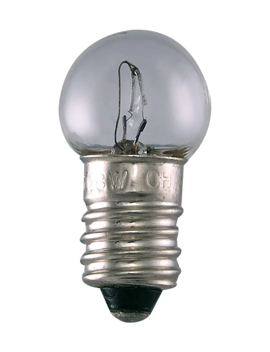 8 Watt Miniature Lamp - Miniature Screw Base - 12 Volt - Image 1