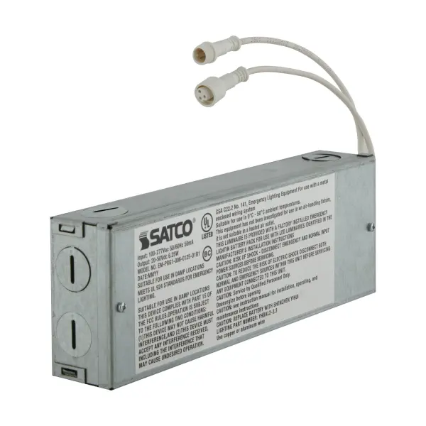 6 Watt - 90 Minute - 100-277 Volt - LED Emergency Backup Driver - For use with 4/6/8 or 10 Inch CDL - Image 4