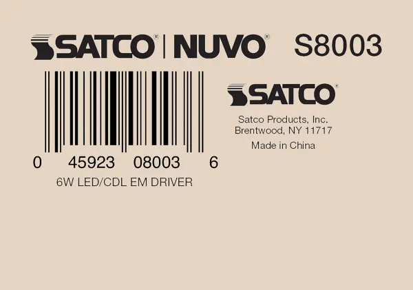 6 Watt - 90 Minute - 100-277 Volt - LED Emergency Backup Driver - For use with 4/6/8 or 10 Inch CDL - Image 9