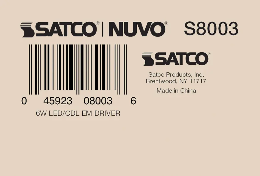 6 Watt - 90 Minute - 100-277 Volt - LED Emergency Backup Driver - For use with 4/6/8 or 10 Inch CDL - Image 10