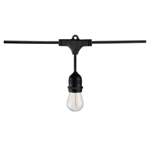 24Ft - LED String Light - Includes 12-S14 bulbs - 2200K - 120 Volts - Image 2