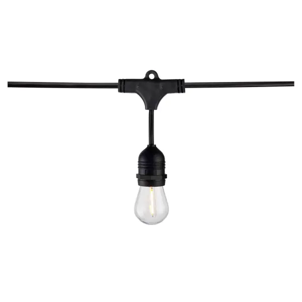 24Ft - LED String Light - Includes 12-S14 bulbs - 2200K - 120 Volts - Image 3