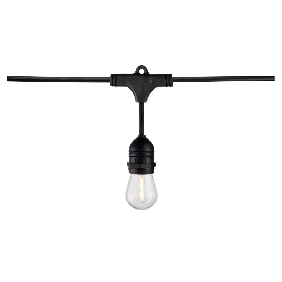 24Ft - LED String Light - Includes 12-S14 bulbs - 2200K - 120 Volts - Image 3