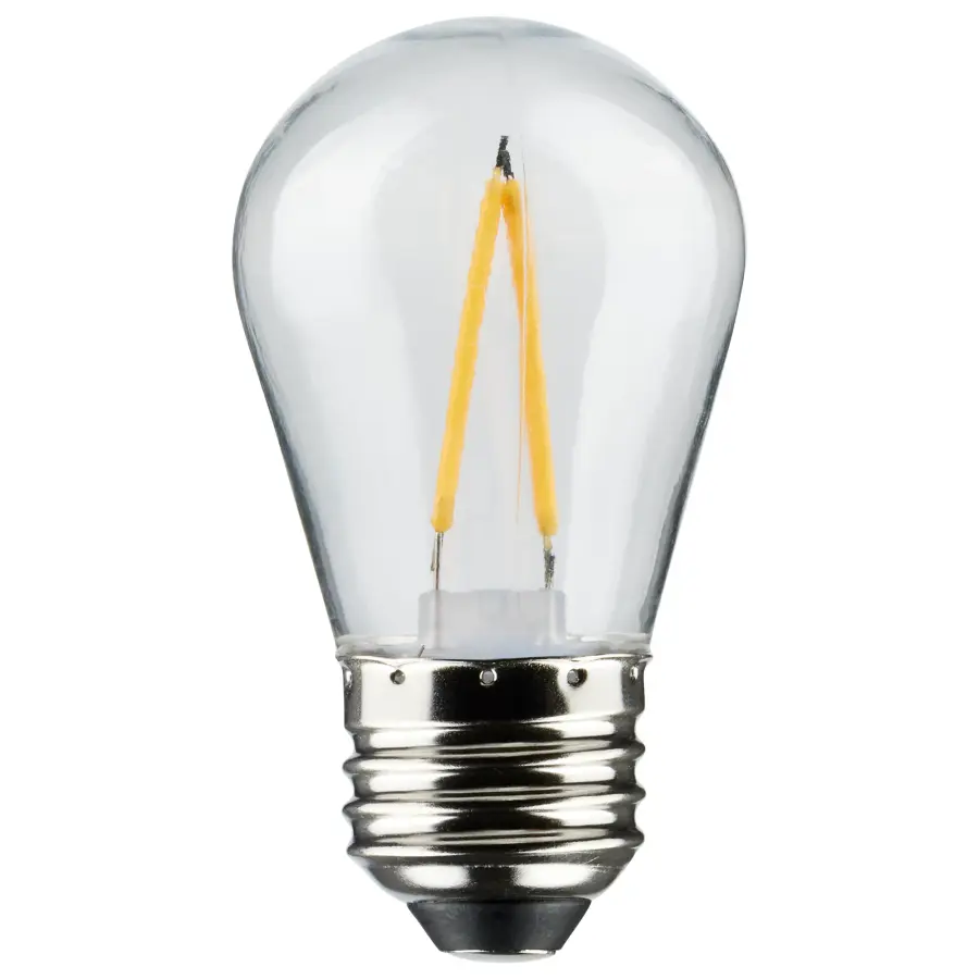 24Ft - LED String Light - Includes 12-S14 bulbs - 2200K - 120 Volts - Image 4