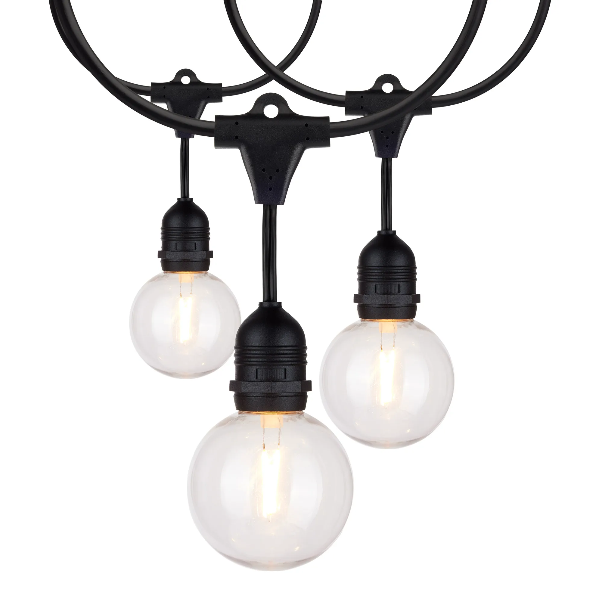 24Ft - LED String Light - Includes 12-G25 bulbs - 2200K - 120 Volts