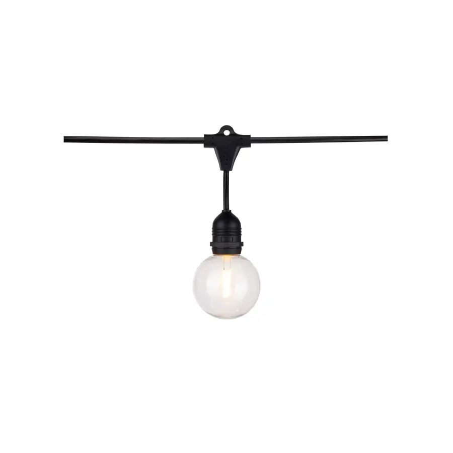 24Ft - LED String Light - Includes 12-G25 bulbs - 2200K - 120 Volts - Image 3