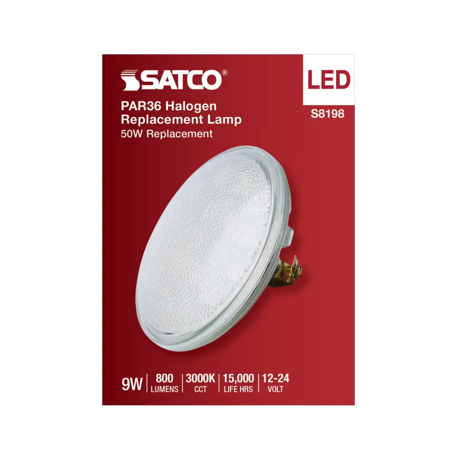 9 Watt LED PAR36 - 15K Average rated hours - 3000K - Screw Terminal base - Image 7