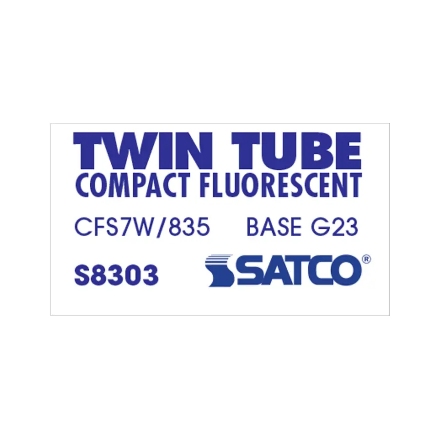 7 Watt - pin-based Compact Fluorescent - 3500K - 82 CRI - G23 base - Image 6