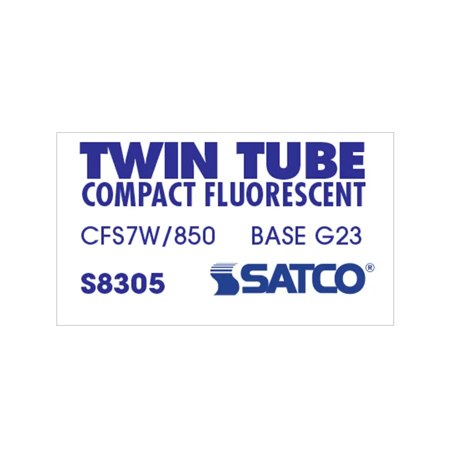 7 Watt - pin-based Compact Fluorescent - 5000K - 82 CRI - G23 base - Image 6