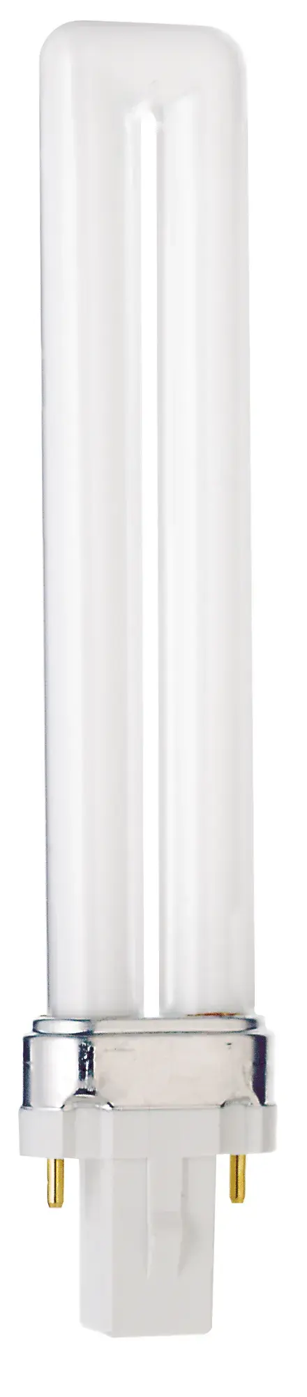 9 Watt - pin-based Compact Fluorescent - 2700K - 82 CRI - G23 base