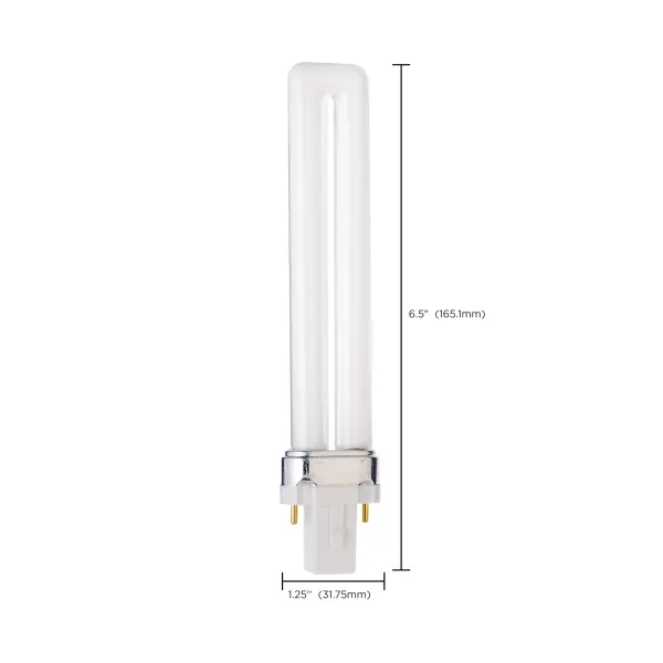 9 Watt - pin-based Compact Fluorescent - 4100K - 82 CRI - G23 base - Image 8