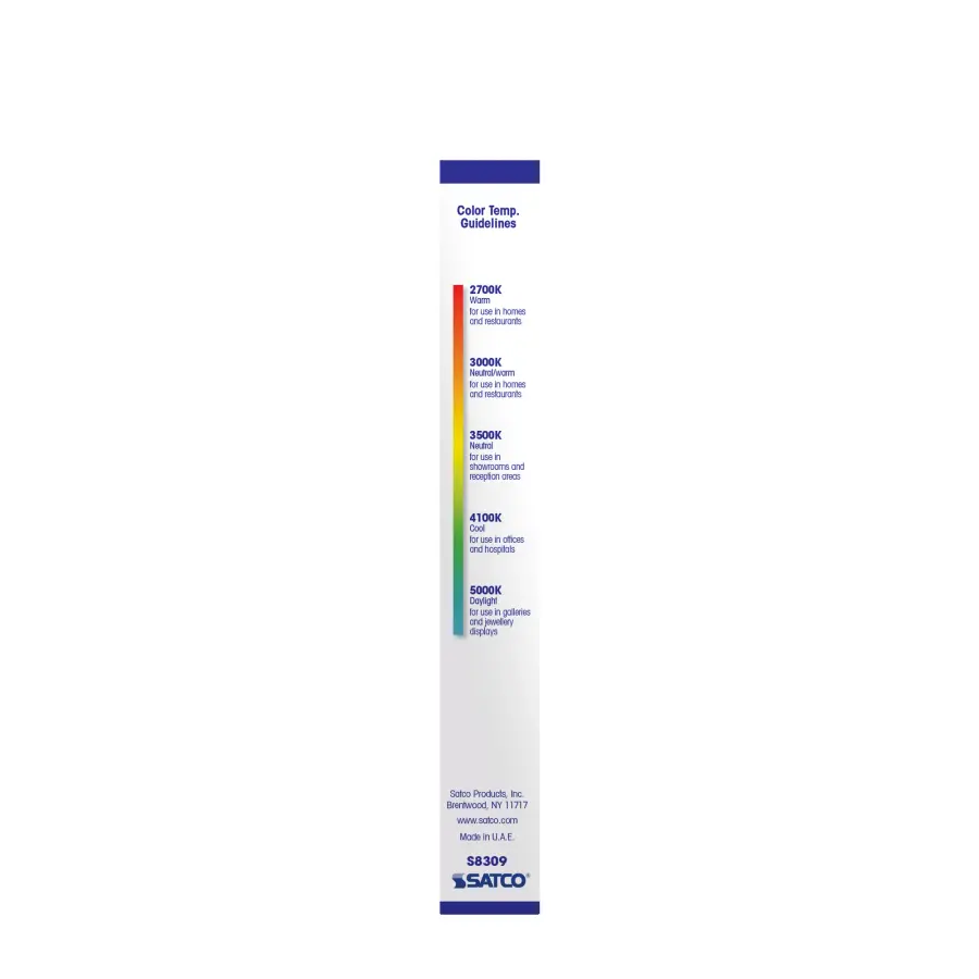9 Watt - pin-based Compact Fluorescent - 5000K - 82 CRI - G23 base - Image 4