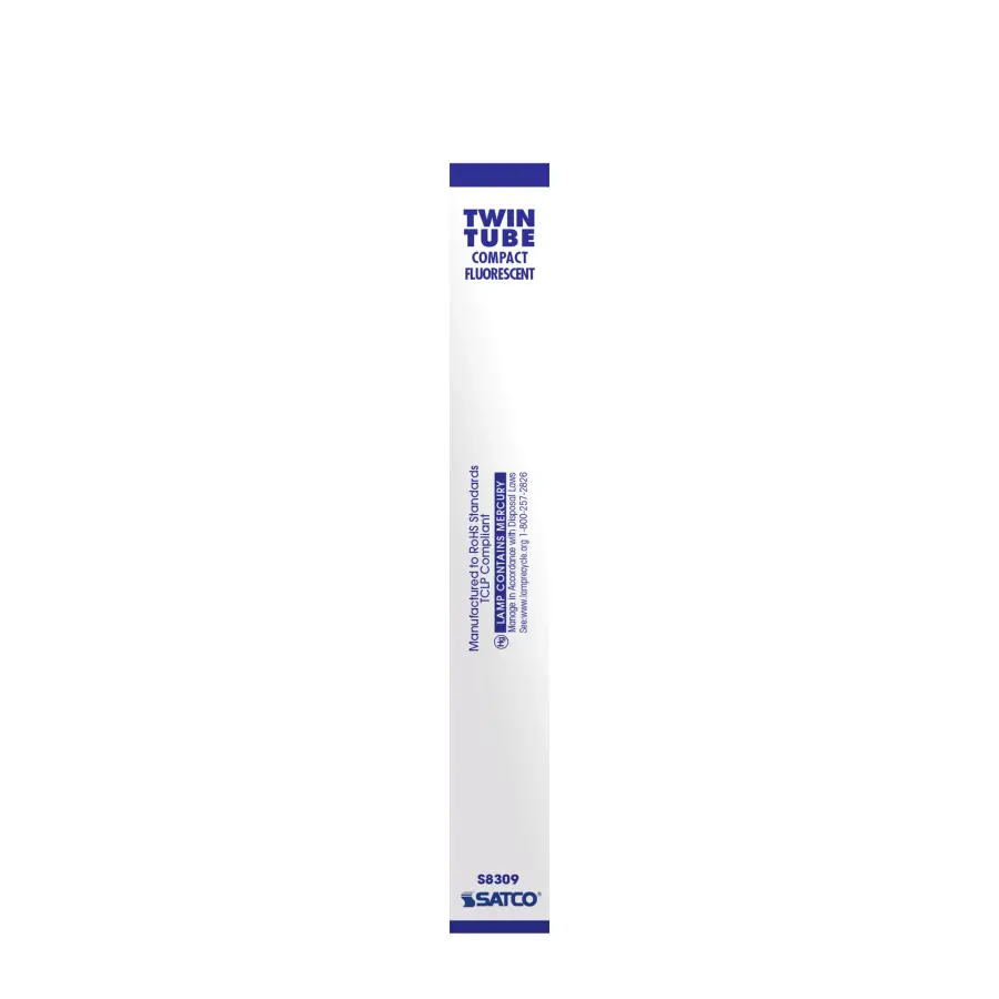 9 Watt - pin-based Compact Fluorescent - 5000K - 82 CRI - G23 base - Image 5