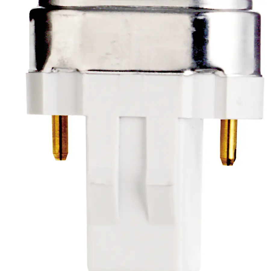 13 Watt - pin-based Compact Fluorescent - 3500K - 82 CRI - GX23 base - Image 2