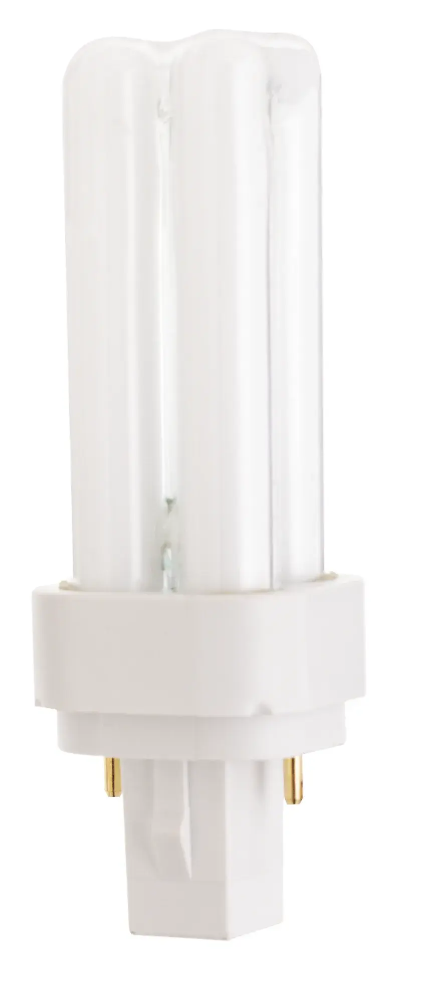 9 Watt - pin-based Double Twin Compact Fluorescent - 2700K - 82 CRI - G23-2 base - Image 1