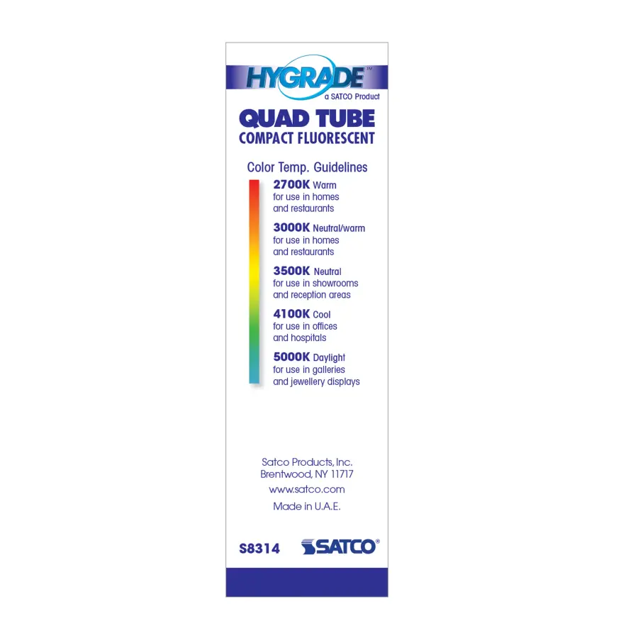 9 Watt - pin-based Double Twin Compact Fluorescent - 2700K - 82 CRI - G23-2 base - Image 4