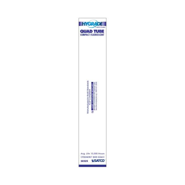 26 Watt - pin-based Compact Fluorescent - 2700K - 82 CRI - G24d-3 base - Image 4