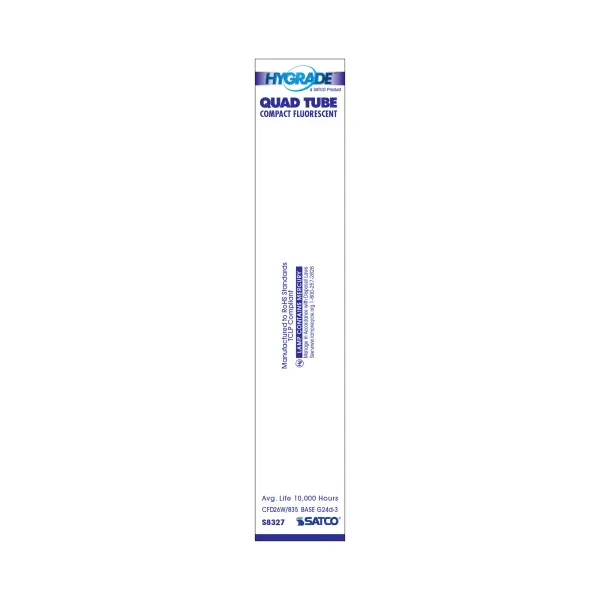 26 Watt - pin-based Compact Fluorescent - 3500K - 82 CRI - G24d-3 base - Image 4