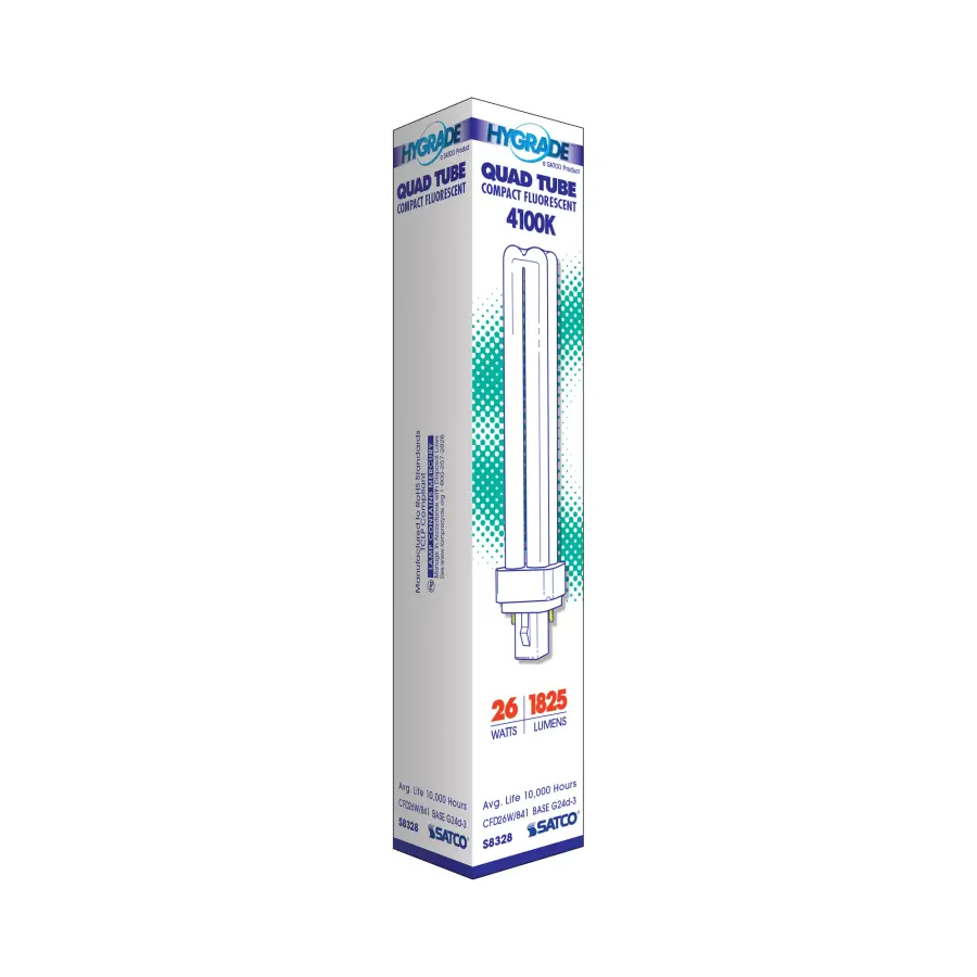 26 Watt - pin-based Compact Fluorescent - 4100K - 82 CRI - G24d-3 base - Image 7