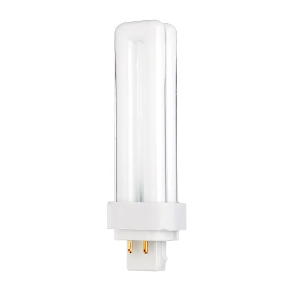 13 Watt - pin-based Compact Fluorescent - 4100K - 82 CRI - G24Q-1 (4-Pin) base