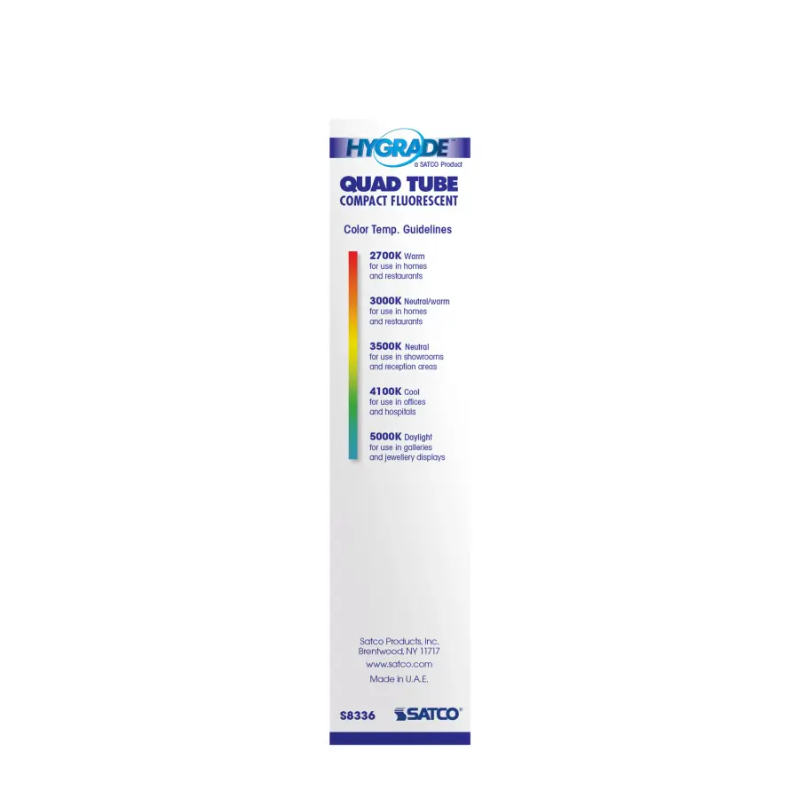 18 Watt - pin-based Compact Fluorescent - 4100K - 82 CRI - G24Q-2 (4-Pin) base - Image 4