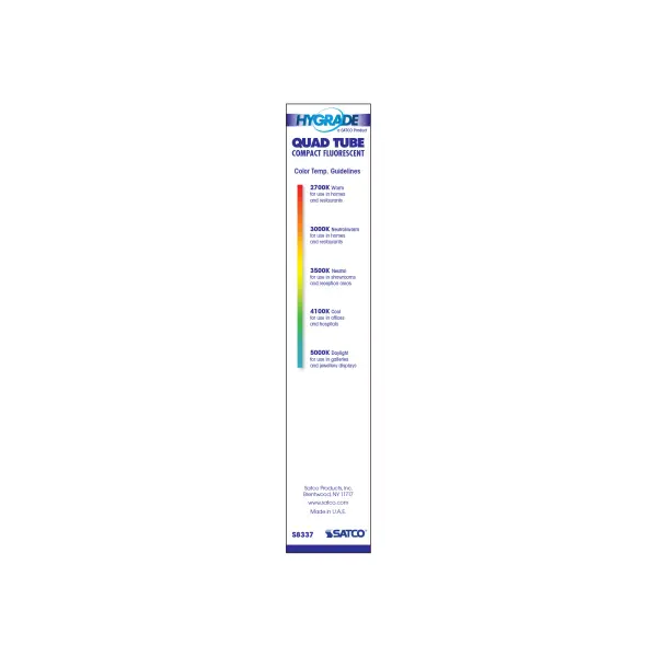 26 Watt - pin-based Compact Fluorescent - 2700K - 82 CRI - G24Q-3 (4-Pin) base - Image 5