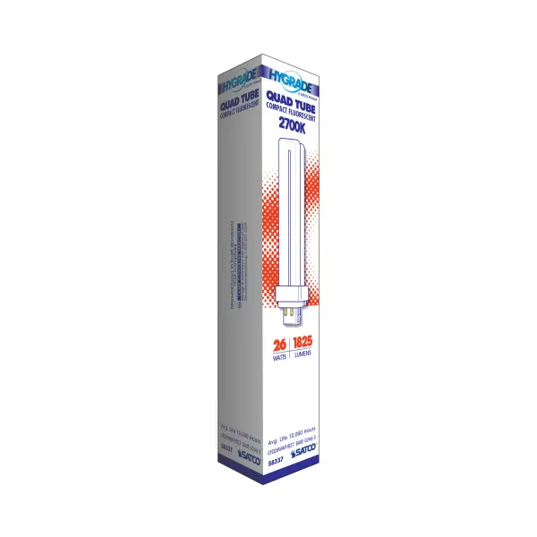 26 Watt - pin-based Compact Fluorescent - 2700K - 82 CRI - G24Q-3 (4-Pin) base - Image 7