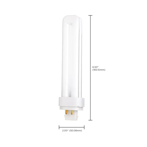 26 Watt - pin-based Compact Fluorescent - 2700K - 82 CRI - G24Q-3 (4-Pin) base - Image 8