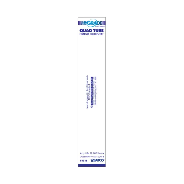 26 Watt - pin-based Compact Fluorescent - 3000K - 82 CRI - G24Q-3 (4-Pin) base - Image 4