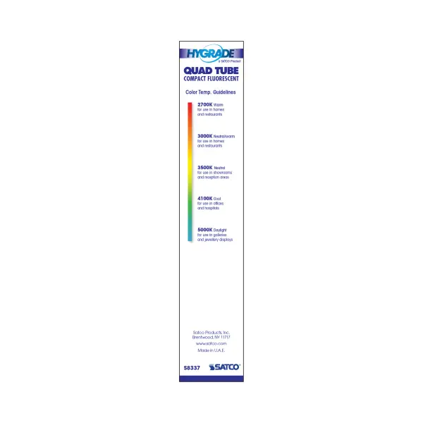 26 Watt - pin-based Compact Fluorescent - 3000K - 82 CRI - G24Q-3 (4-Pin) base - Image 5