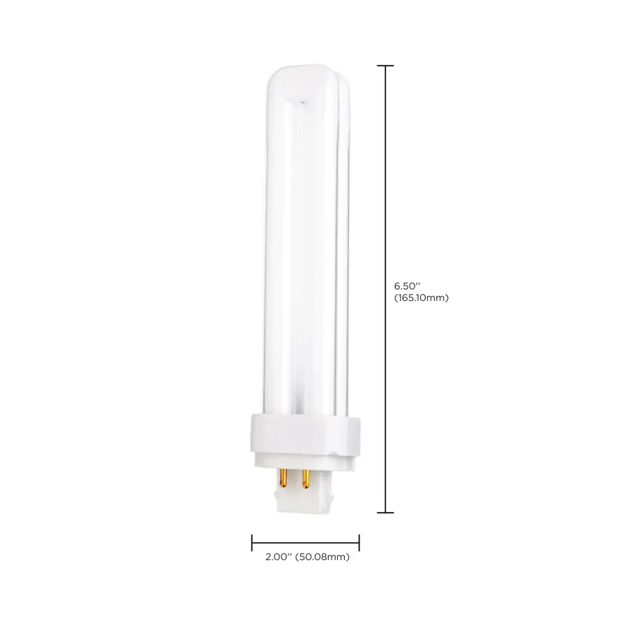 26 Watt - pin-based Compact Fluorescent - 3000K - 82 CRI - G24Q-3 (4-Pin) base - Image 8