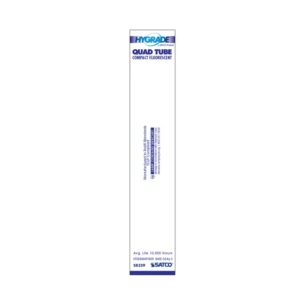 26 Watt - pin-based Compact Fluorescent - 3500K - 82 CRI - G24Q-3 (4-Pin) base - Image 4