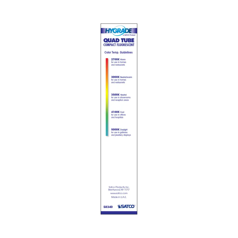 26 Watt - pin-based Compact Fluorescent - 4100K - 82 CRI - G24Q-3 (4-Pin) base - Image 5