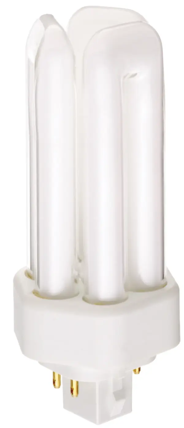 18 Watt - pin-based Compact Fluorescent - 3000K - 82 CRI - GX24q-2 (4-Pin) base