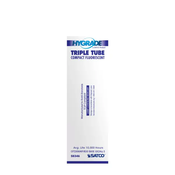 26 Watt - pin-based Compact Fluorescent - 3000K - 82 CRI - GX24q-3 (4-Pin) base - Image 5