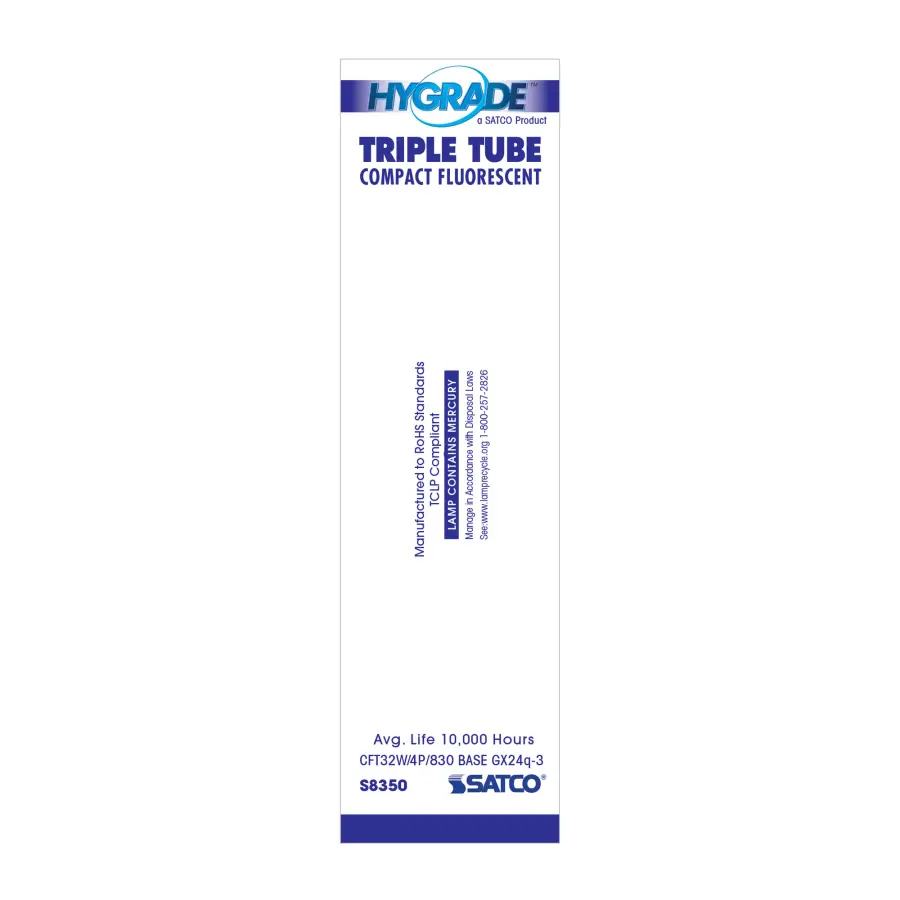 32 Watt - pin-based Compact Fluorescent - 3000K - 82 CRI - GX24q-3 (4-Pin) base - Image 5