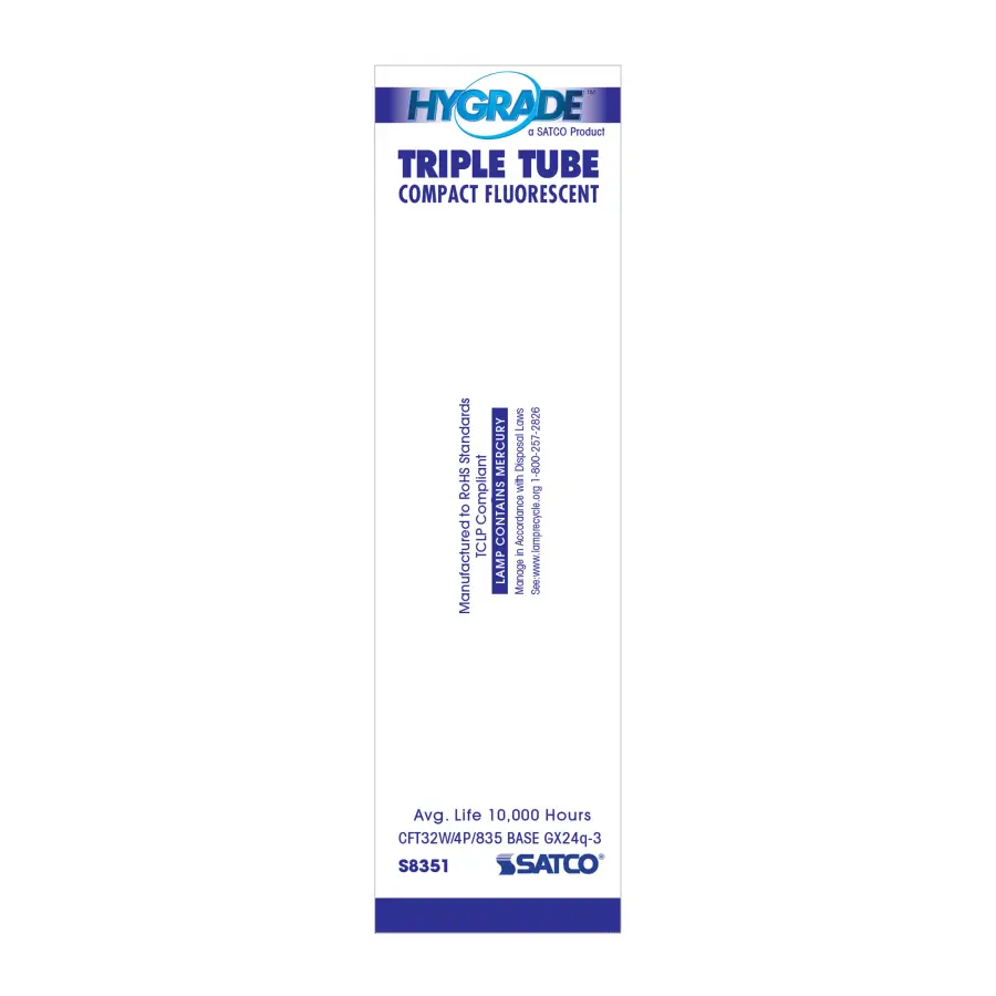 32 Watt - pin-based Compact Fluorescent - 3500K - 82 CRI - GX24q-3 (4-Pin) base - Image 5