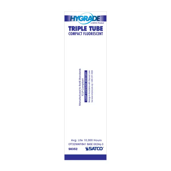 32 Watt - pin-based Compact Fluorescent - 4100K - 82 CRI - GX24q-3 (4-Pin) base - Image 5
