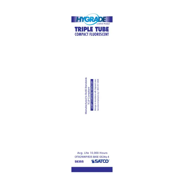 42 Watt - pin-based Compact Fluorescent - 3500K - 82 CRI - GX24q-4 (4-Pin) base - Image 4