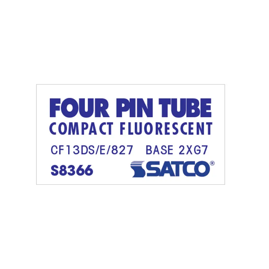 13 Watt - pin-based Compact Fluorescent - 2700K - 82 CRI - 2GX7 (4-Pin) base - Image 6