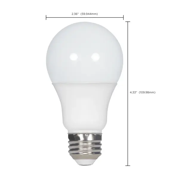 10 Watt - A19 LED - Frosted - 4000K Medium base - 120 Volt - Image 8