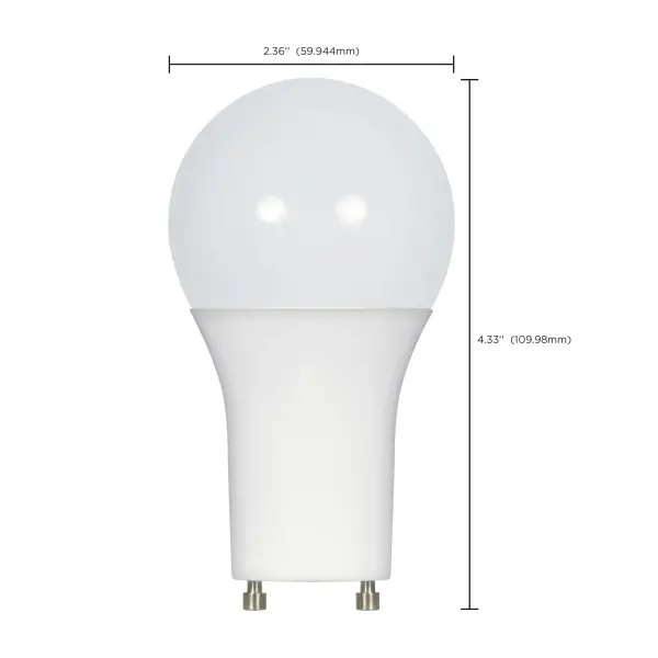 10 Watt - A19 LED - Frosted - 4000K - GU24 base - 120 Volt - Image 8