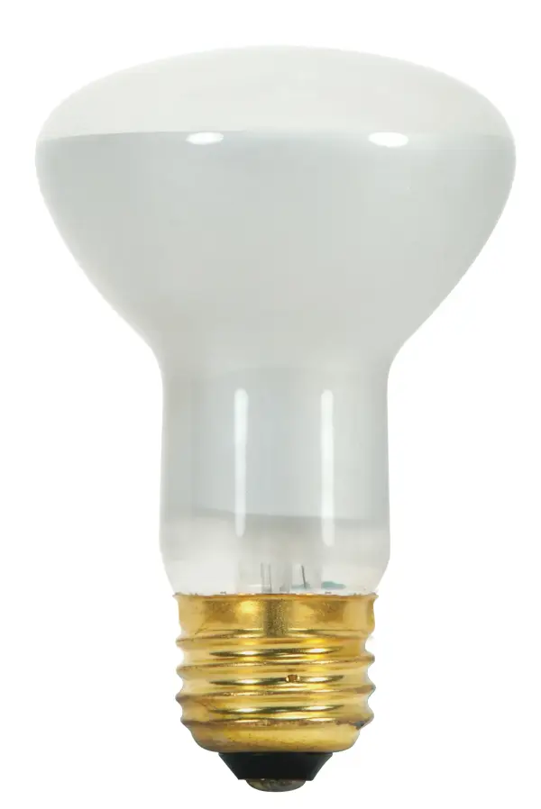 45 Watt R20 Incandescent - Frost - 5000 Average rated hours - 280 Lumens - Medium base - 130 Volt