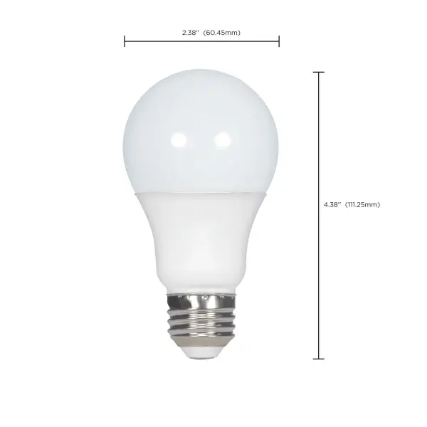 12.5 Watt - A19 LED - 5000K - Medium base - 120 Volt - 4-pack - Image 3