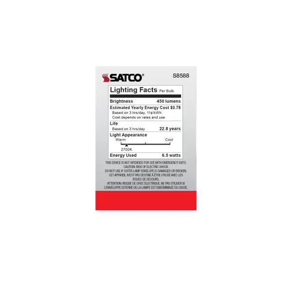 6.5 Watt - LED MR16 - 2700K - 40 deg. Beam Angle - GU10 base - 120 Volt - Image 4