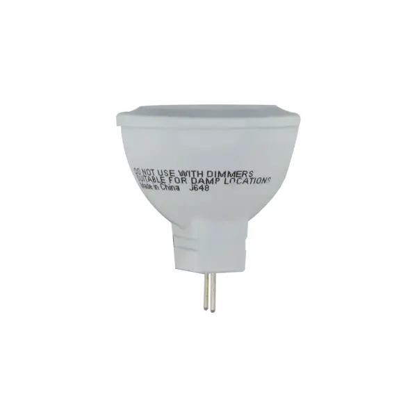 3 Watt - LED - MR11 - 3000K - 25 deg. Beam Angle - 25000 Average rated hours - 210 Lumens - GU4 base - 12 Volt - Image 3