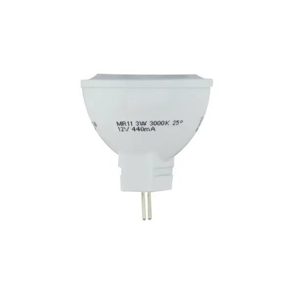 3 Watt - LED - MR11 - 3000K - 25 deg. Beam Angle - 25000 Average rated hours - 210 Lumens - GU4 base - 12 Volt - Image 5