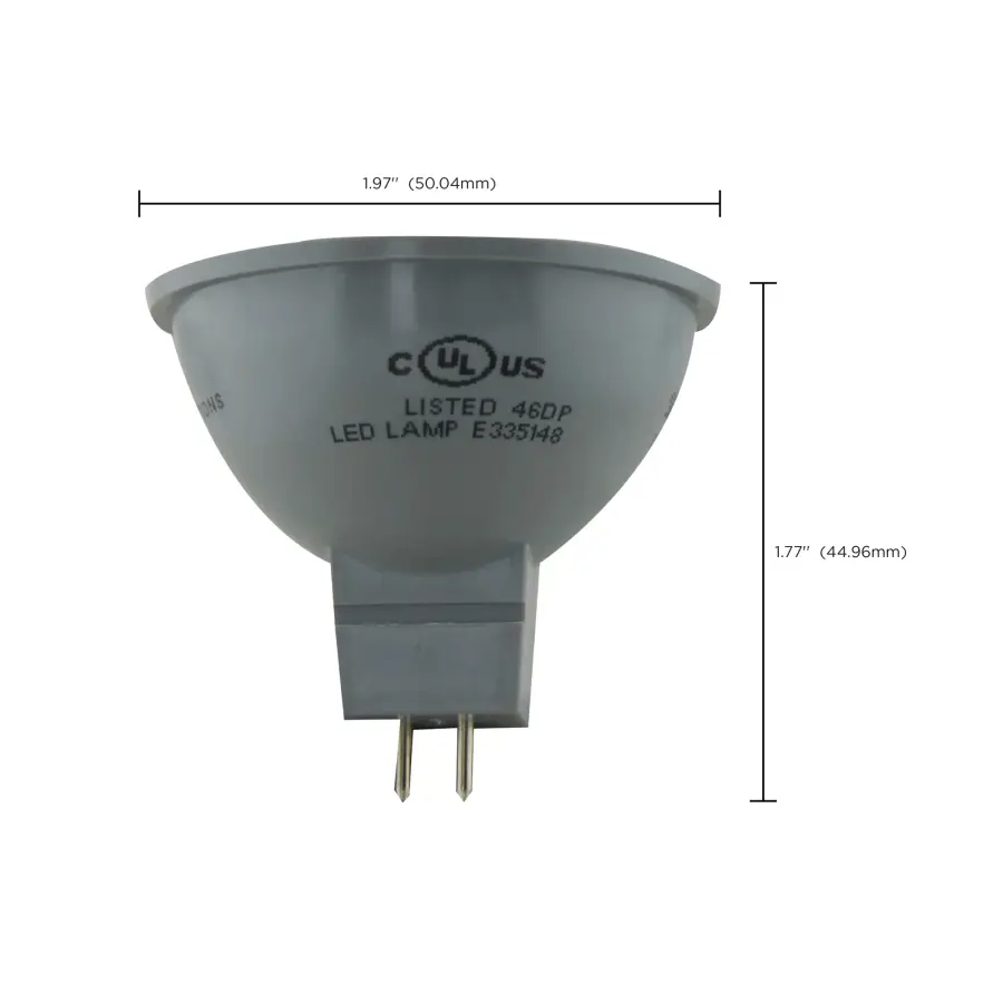 6.5 Watt - LED MR16 - 3000K - 40 deg. Beam Angle - GU5.3 base - 12 Volt AC/DC - Carded - Image 9