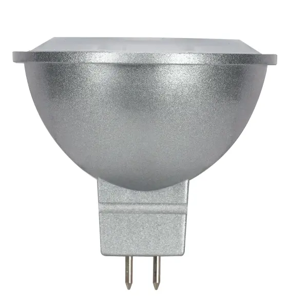 8W - LED MR16 - 5000K - 15 deg. beam spread - GU5.3 base - 12 Volt AC/DC - alternate view